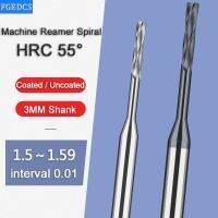 【HOT】♗ 1.51mm to 1.59mm Carbide Machine Reamer Flute Tolerance Chucking Metal Cutter 1.52 1.54 1.56 3MM Shank