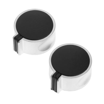 ♧┋❂ 2Pcs 8mm Hole Metal Gas Stove Cooker Rotary Switch Knobs Universal Replacement