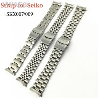 สายรัดข้อมือสเตนเลส316L 18/19/20/21/22/23/24มม. สายนาฬิกาข้อมือสำหรับ SKX009 SKX007 Seiko ของแท้นาฬิกาข้อมือสำหรับผู้ชาย