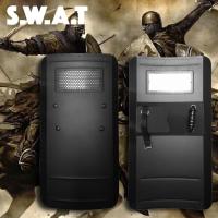 Swat ของแท้ โล่เหล็ก โล่โลหะ โล่ตำรวจ ทหาร บีบี โล่ กำบัง โล่กันดาบซามูไร วัสดุ อลูมิเนียมอัลลอย Aluminum Alloys โล่ป้องกัน ใช้รักษาความปลอดภัย กัปตันอเมริกา แข็งแรงทนทาน Iron Shield Police Soldier Security BB Durable Strong Genuine Captain America Safety