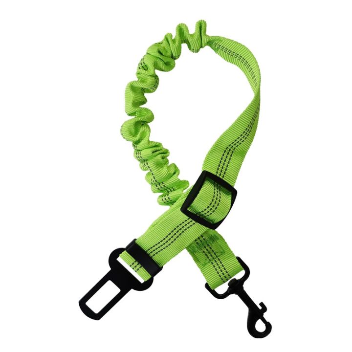 pet-supplies-traction-seat-belt-car-rope-double-sided-reflective-telescopic-buffer-elastic-traction-rope-dog-accessories