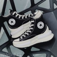 5colors Convers Run Star Legacy CX Black-and-white Vintage Espadrilles