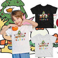 เสื้อยืดเด็กคริสต์มาส Christmas ใส่ได้ทั้งผู้หญิงผู้ชาย เนื้อผ้า cotton100%