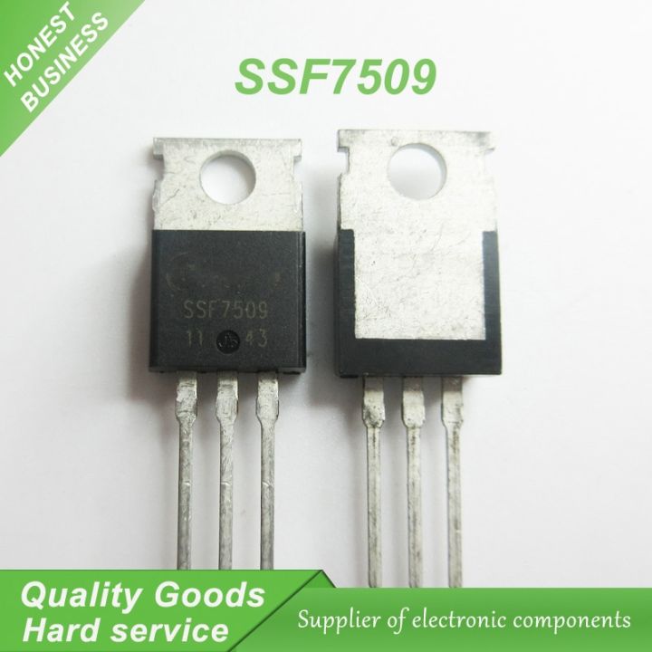 Free shipping 10pcs/lot SSF7509 TO 220 80V 80A new original