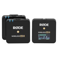 Rode Wireless GO II Microphone ประกันศูนย์ 2 ปี (เมื่อลงทะเบียนผ่านเว็บไซต์)