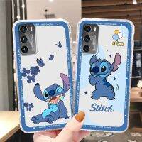 Disney Stitch โปร่งใสน่ารักเคสสำหรับหัวเหว่ยโทรศัพท์,P40 P30 P20 Lite P Smart Z Pro Plus 2019ฝาครอบ2021