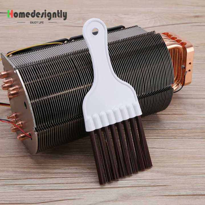 air conditioner condenser fin and refrigerator coil cleaning whisk brush