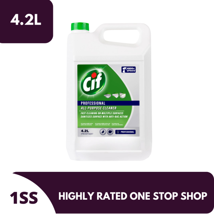 Cif Professional All Purpose Cleaner 4.2L Lazada PH