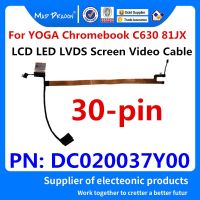 【Factory-direct】 hengqinbi จอ LCD แล็ปท็อปของแท้ LED LVDS สายวิดีโอสำหรับ YOGA Chromebook C630 81JX สายจอแสดงผล LCD DC020037Y00 30พิน