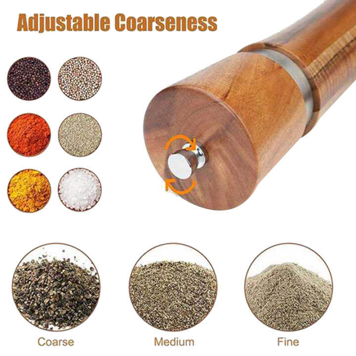 salt-and-pepper-grinder-set-wooden-salt-and-pepper-mill-shaker-easy-adjustable-ceramic-coarseness-large-refillable