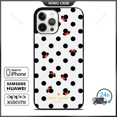 KateSpade 23 Phone Case for iPhone 14 Pro Max / iPhone 13 Pro Max / iPhone 12 Pro Max / XS Max / Samsung Galaxy Note 10 Plus / S22 Ultra / S21 Plus Anti-fall Protective Case Cover