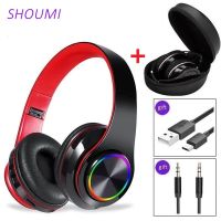 hot【DT】 Headphones Bluetooth Helmet Headset Stereo Noise Cancelling Earphone with Mic Kid