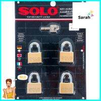 กุญแจคีย์อะไลท์ SOLO 4507 SQ 45 มม. 4 ตัว/ชุดKEYED ALIKE PADLOCK SOLO 4507 SQ 45MM 4EA/SET **ราคารวม Vat แล้วค่ะ ไม่มีบวกเพิ่ม**