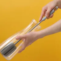 Cup Cleaning Brush Long Handle Bottle Cleaning Sponge Milk Bottle Wineglass Cups Cleaner Household Glass Coffee Mug TeaPot Brush Cleaning Tools