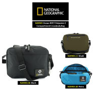 NATIONAL GEOGRAPHIC N20903 Ocean RPET Polyester 2 Compartment Crossbody Bag กระเป๋าสะพายข้าง