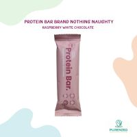 Raspberry White Chocolate Protein Bar โปรตีนบาร์ รสราสเบอร์รี่ ไวท์ ช็อกโกแลต ขนาด 40 กรัม/1ชิ้น from NZ