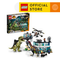 LEGO® Jurassic World 76949 Giganotosaurus &amp; Therizinosaurus Attack Building Kit (658 Pieces)