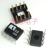 copy 2pcs/lot MUSES 02 MUSES02 DIP8 IC OPAMP AUDIO 11MHZ DIP-8 dual op amp amplifier Chips for audiophiles(send 2pcs IC base)