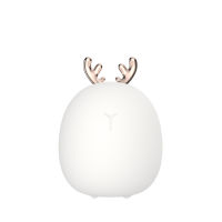 Lovely Cute Rabbit Deer LED Baby Children Lamp Wireless Touch Sensor Silicone Kids Bedside Decoration Christmas Night Light