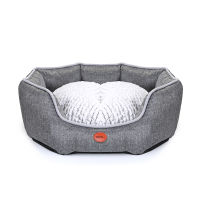 DEKO Pets Sofa Sleeping Bed Soft Waterproof Cushion Gray Mat Hondenmand for Puppy Cat Cotton Pillow Small Dog Supplies