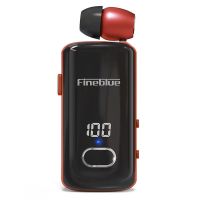 Fineblue F580 Lavalier หูฟังไร้สายบลูทูธ5.3หูฟังมีไมโครโฟนจอแสดงผลหูฟังไร้สายรบกวน