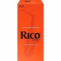 Rico * MADE IN USA *  งานแท้ 100% ลิ้น ALTO Saxophone Reeds size 3  (25 Pieces/Box) 25 ลิ้น