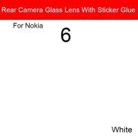 กล้องมองหลังเลนส์กระจกสำหรับ Nokia 3 5 5.1 6 6.1 7บวก8 X5 X6 X7 X71หลัก7.1หลังเลนส์กล้องถ่ายรูปกาวแก้วซ่อมสติกเกอร์