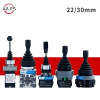 30mm 22mm Joystick Switches 2Way 4Way Self Latching Momentary Reset Monolever Rocker Switch Good Quailty