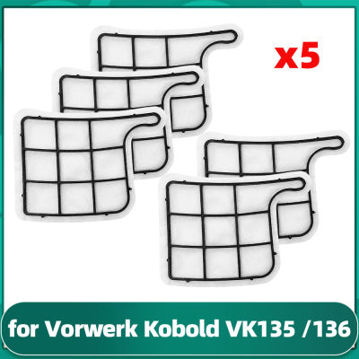 สำหรับ Vorwerk VK136 VK135 VK369เครื่องดูดฝุ่นอะไหล่อุปกรณ์เสริมจอคุณภาพสูงตัวกรองป้องกัน