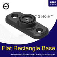 Quad Lock 360 Base - Flat Rectangle Base (มี 2 ขนาด 2 Hole / 4 Hole ) (1ชิ้น)