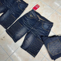 กางเกงขาสั้น MANTA DENIM รุ่น KS07-4 สียีนส์ฟอก เสริมกระเป๋าข้าง 2 จุด ล็อคโทรศัพท์ ผ้ายืดเยอะใส่สบาย