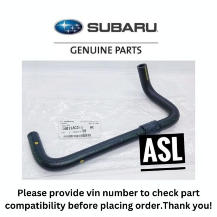 34611AG211 Genuine Subaru Power Steering Hose Exiga Forester Impreza
