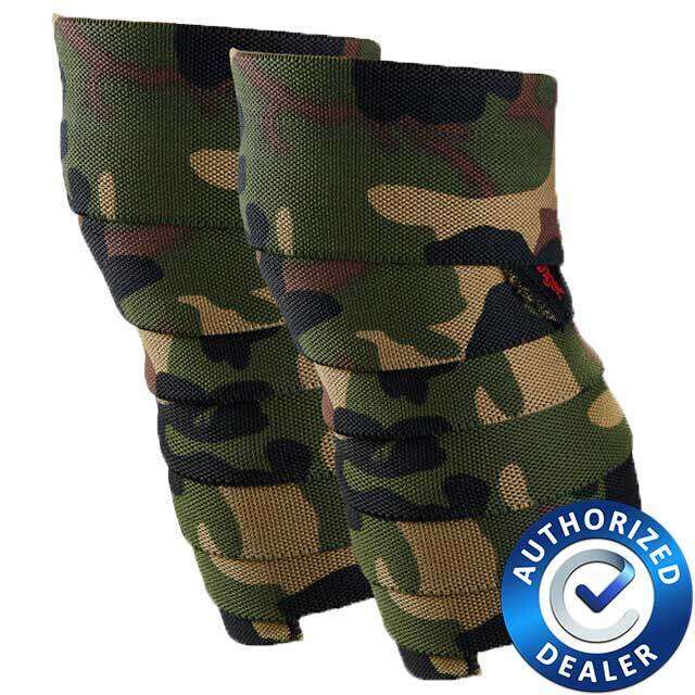 Harbinger Red Line Knee Wraps 78" Camo Lazada.co.th