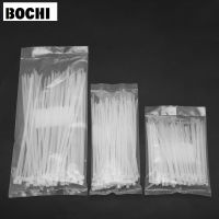 300pcs Nylon Cable Ties set inculdes 3sizes 3x100 3x150 4x200 Black Color National Standard Self-locking Plastic Wire Zip Tie