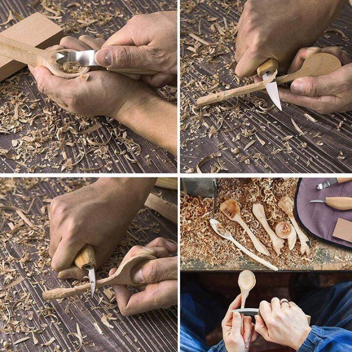 5-pcs-wood-carving-spoon-blank-beech-and-walnut-wood-unfinished-wooden-craft-whittling-kit-for-whittler-starter