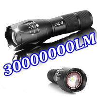 T6 Tactical Military LED Flashlight 5 Mode Zoomable Waterproof Torch Outdoor Hunting Camping LED Flashlight 1000 Lumens