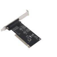 Longshengshangmao PCI ไปยัง25pin อะแดปเตอร์ DB25 1.5 Mbytes/s การ์ดขยายพอร์ตควบคุม LPT สำหรับเครื่องพิมพ์เดสก์ท็อป