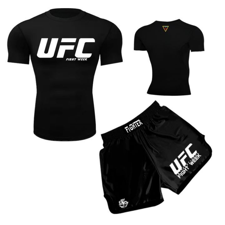 ที่ได้-เสื้อยืด-venom-กางเกงต่อยมวยแห้งเร็วชุดฟิตเนสชาย-ufc-mule-thai-ชายและหญิงเสื้อผ้าต่อสู้การต่อสู้-sanda-สำหรับเด็ก