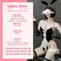 Đồ Ngủ Cosplay Sexy Thỏ Bunny Nhung Freesize Bigsize Gợi Cảm - Garter Corset - Lamia Store - T1850