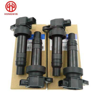 4Pcs Ignition Coil With Extension Wire 27301-2B010 273012B010 For Hyundai For Kia Motor 10-11 For Kia Soul 1.6L