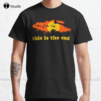 New Apocalypse Now: This Is The End Classic T-Shirt Cotton Tee Shirt Red&nbsp;Shirts For Men Custom Aldult Teen Unisex Custom Gift