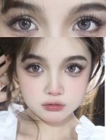 คอนเเทคเเลนส์ คอนแทคเลนส์สี แฟชั่น บิ๊กอายส์สีม่วง contact lens purple เลนส์นิ่ม ใส่สบาย สวยปังมาก คอนแทคเลนส์รายปี คอนแทคเลนส์รายเดือน แถมตลับฟรี