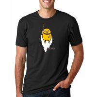 The lazy eggs（Gudetama）  mens 100% cotton round neck short -sleeved T-shirt