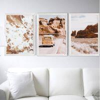 ◄ โมร็อกโกประตู Boho Wall Art โปสเตอร์ Vintage ภาพวาดผ้าใบ Camel ภูมิทัศน์โปสเตอร์และพิมพ์ภาพผนังสำหรับห้องนั่งเล่น Home Room