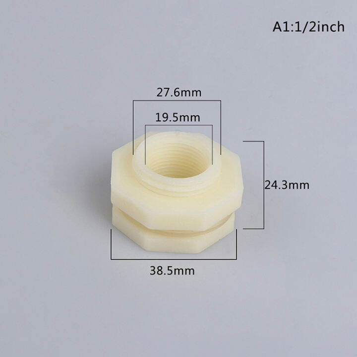 baoda-abs-1-2-3-4-1-thread-water-tank-connector-ท่อติดตั้งสำหรับตู้ปลาปลา