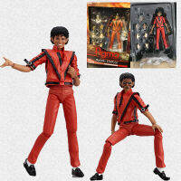 Figma 096ไมเคิลแจ็คสัน MJ ที่ทำให้ตื่นเต้นเร้าใจรูปการกระทำอะนิเมะของเล่นของขวัญคริสต์มาสตัวละครบทบาท