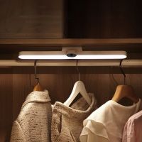 xiaomi Led Light Wireless Smart three-color Lamp Human Body Induction Wardrobe Light Rechargeable PIR Rotatable Night Light Ceiling Lights