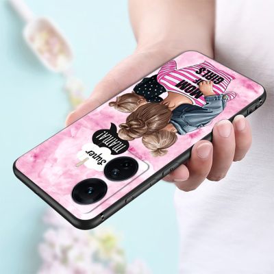 Mobile For vivo iQOO Z6 Pro T1 Pro 5G Case Phone Back Cover T1 Snapdragon 778G 5G Soft Silicone Protective Black Tpu Case Cat Tiger