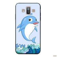 เคส CHG7น่ารัก FHT สำหรับ Samsung Galaxy J7 Duo THTMM เคสโทรศัพท์ซิลิคอนนุ่มรูปแบบเคส TPU