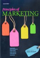 หนังสืออังกฤษใหม่ Principles of Marketing [Paperback]